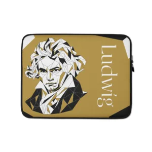 Beethoven Laptop Sleeve | Klassieke Muziek Laptophoes