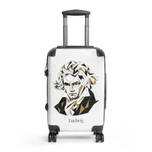 Beethoven Koffer met Geometrisch Portret | Cadenza Goods