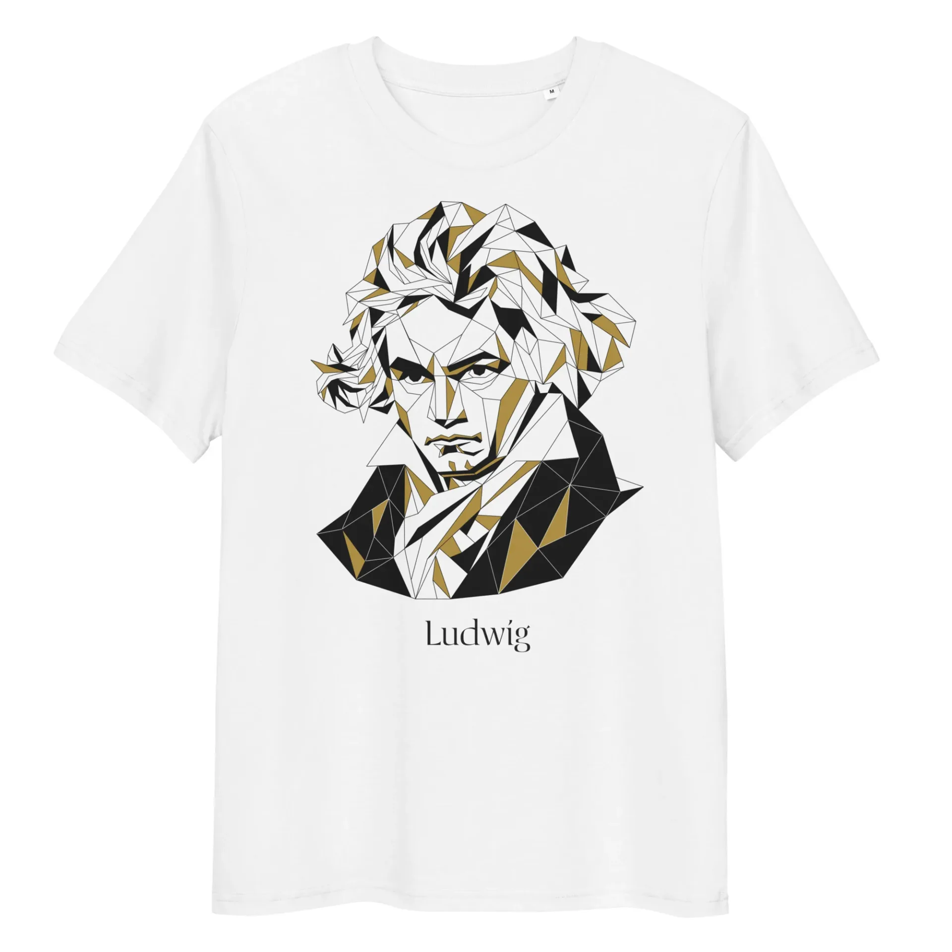 Beethoven T-shirt | Ludwig van Beethoven Geometric Portrait